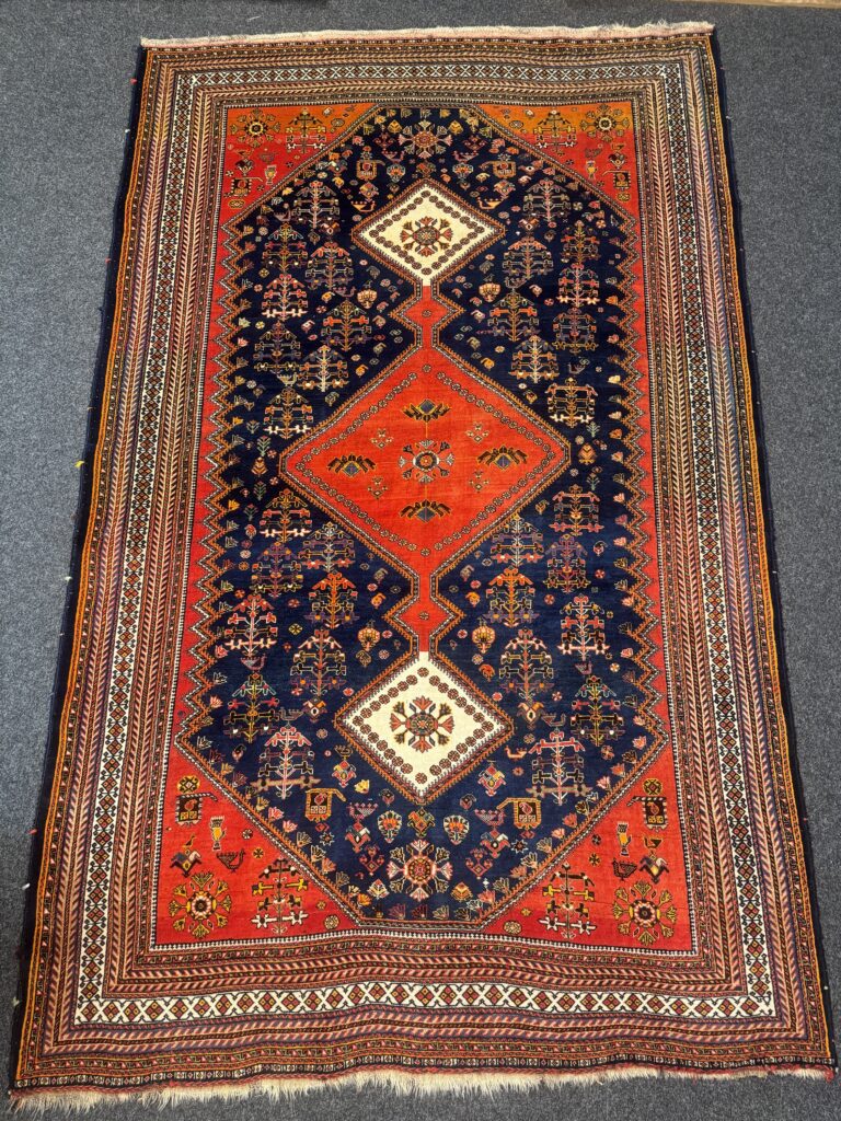 Antiker Afshar Nomadenteppich