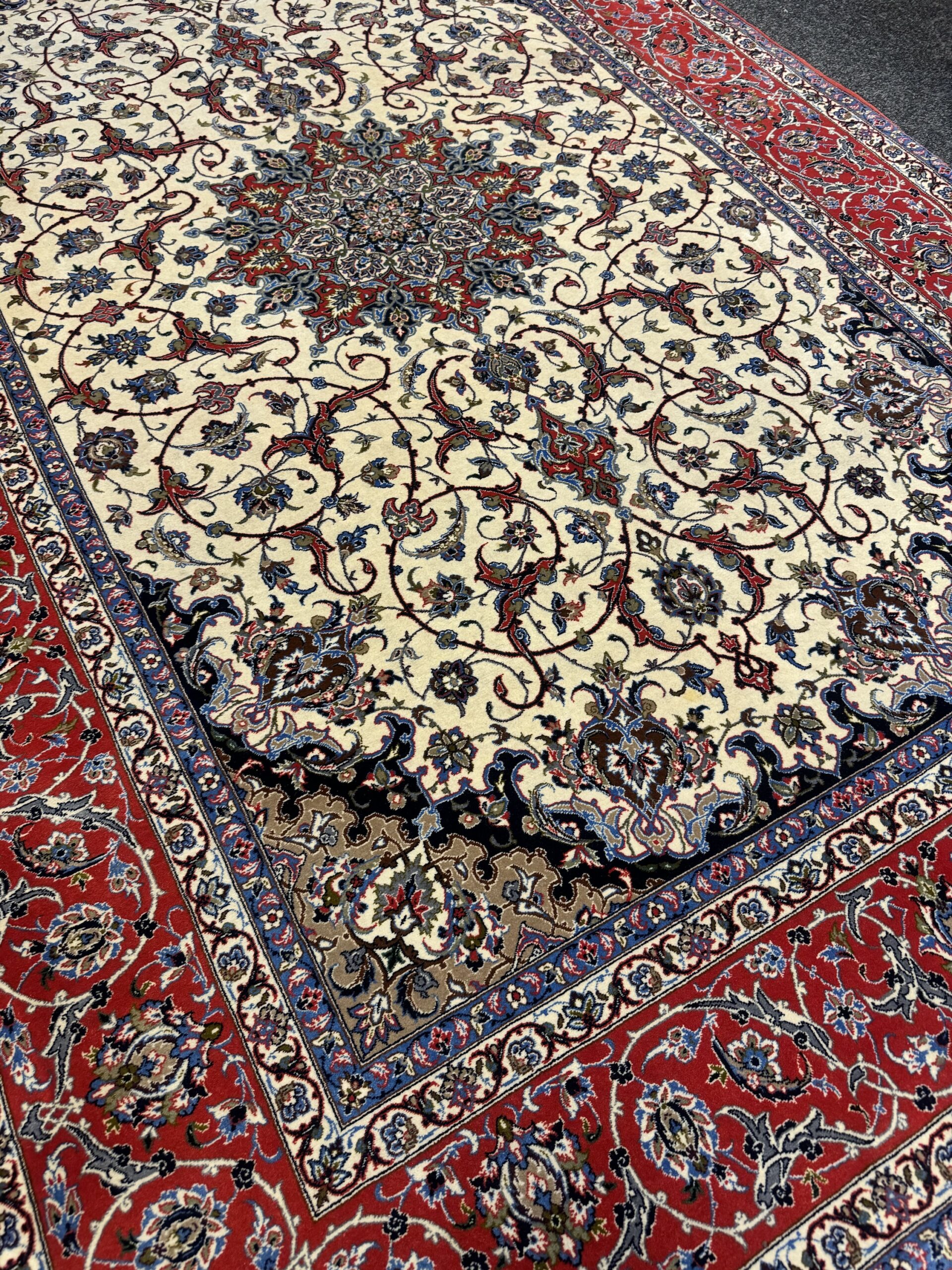 Isfahan Perserteppich 230x148cm – Bild 5