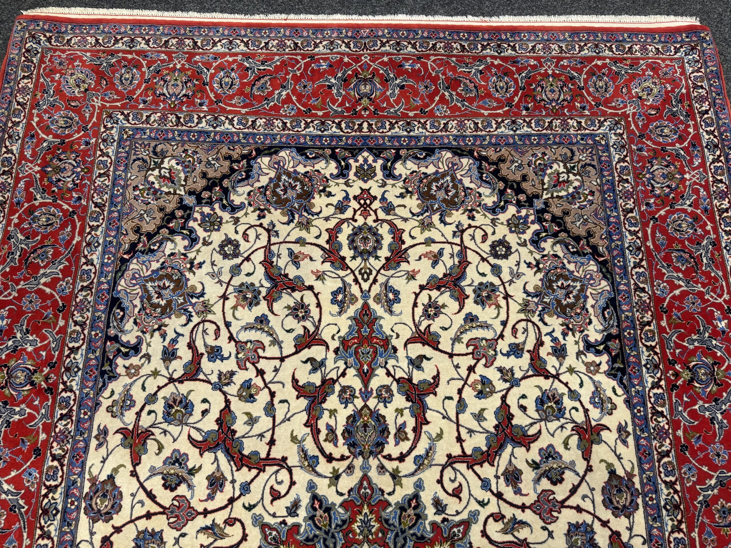 Isfahan Perserteppich 230x148cm – Bild 3